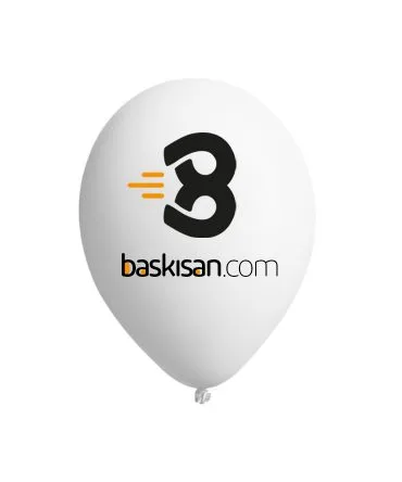 Baskılı Balon Tek Yüze İki Renk
