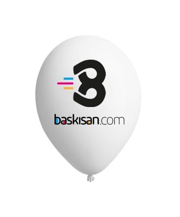Baskılı Balon Tek Yüze Dört Renk