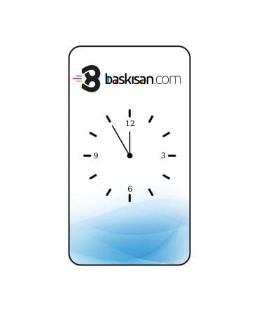 Baskılı Duvar Saati