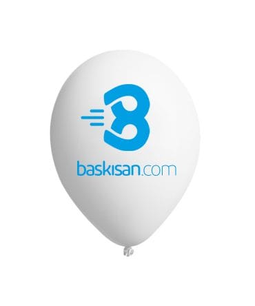 Baskılı Balon Tek Yüze Tek Renk